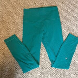Lululemon Athletica Teal Leggings